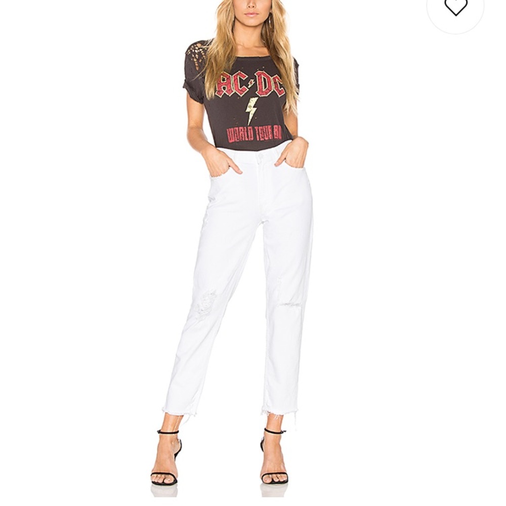 NWT MOTHER The Sinner straight leg ankle jeans